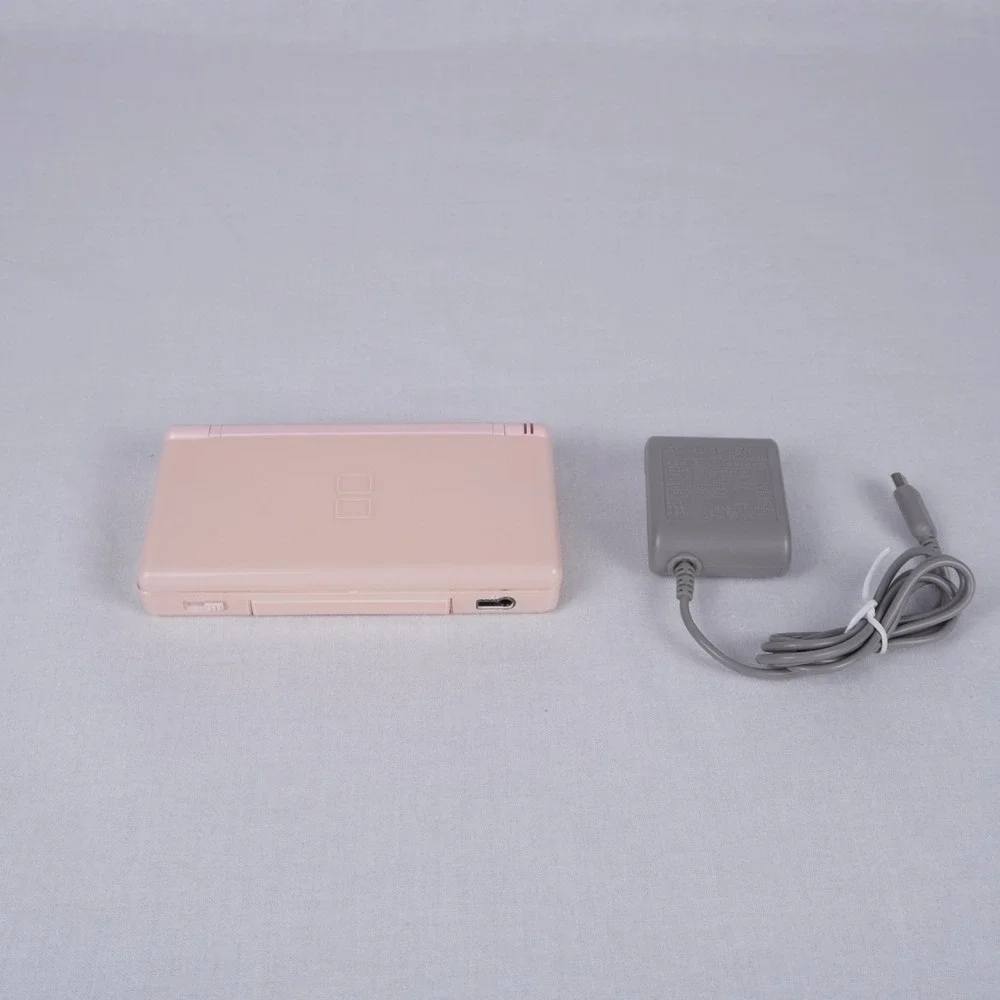 Nintendo DS Lite + Charger | Pink | Tested Working | Free Shipping | USG-001